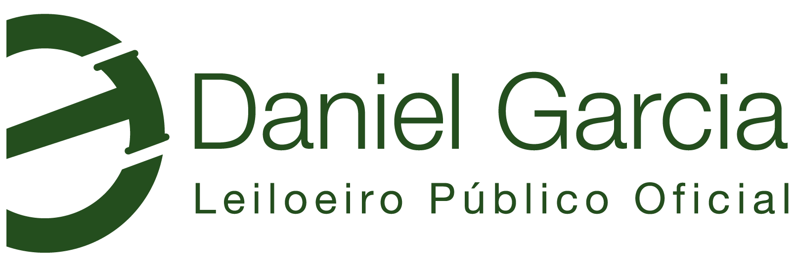 logo de daniel garcia leilões